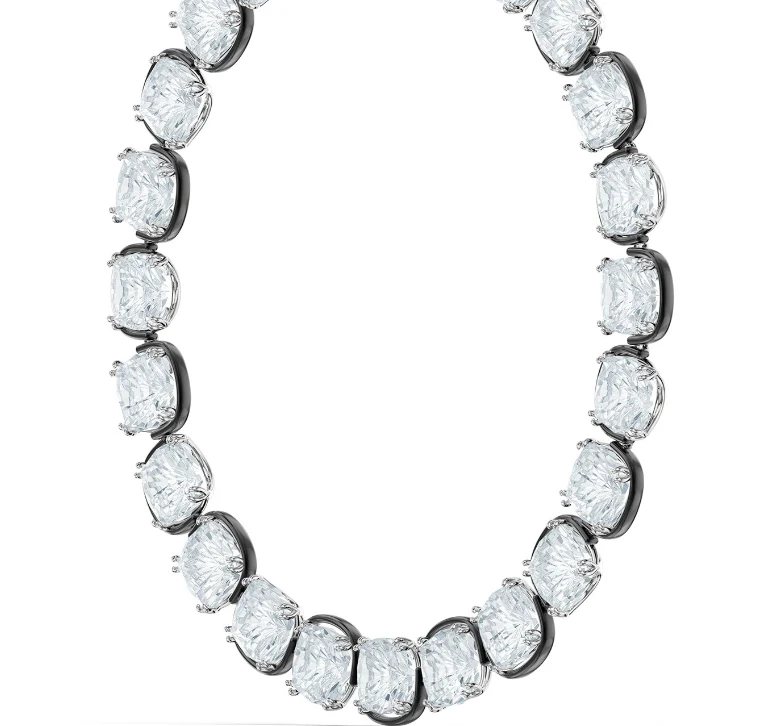 Swarovski Harmonia Square Crystal Necklace - Image 3