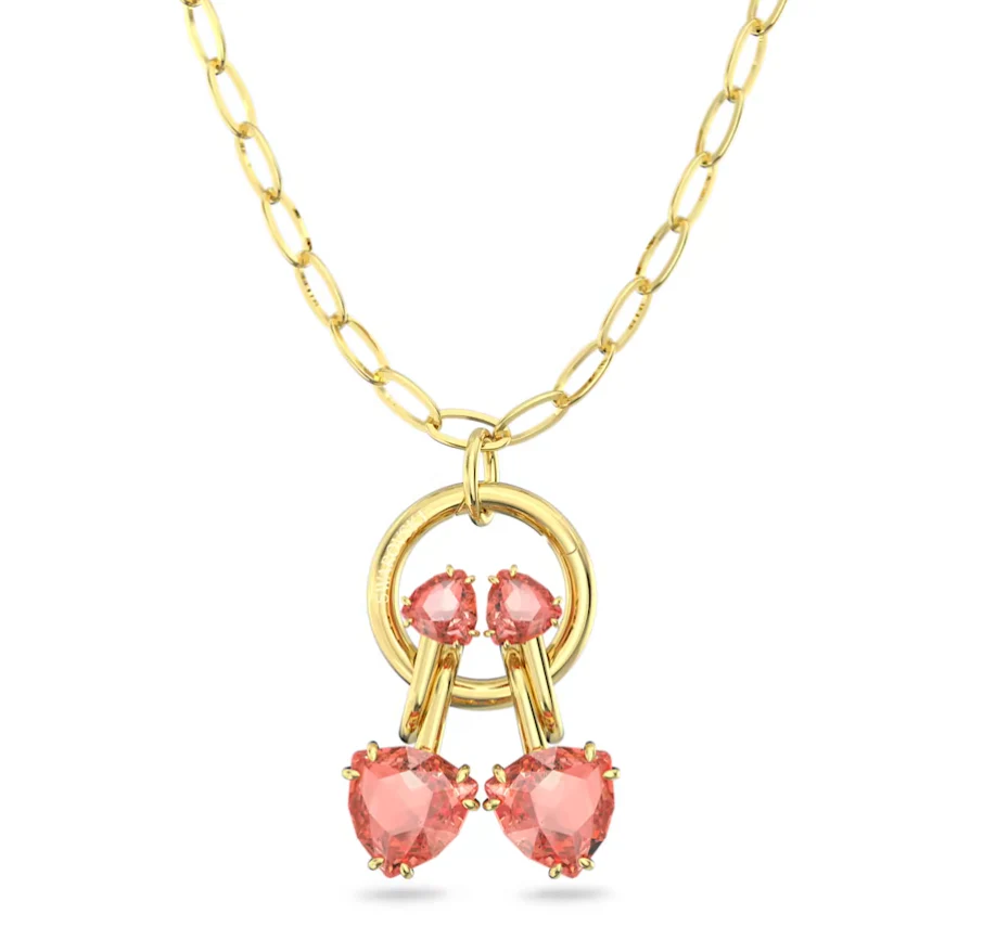 Swarovski Millenia Pink AirPods Jewellery - Image 3