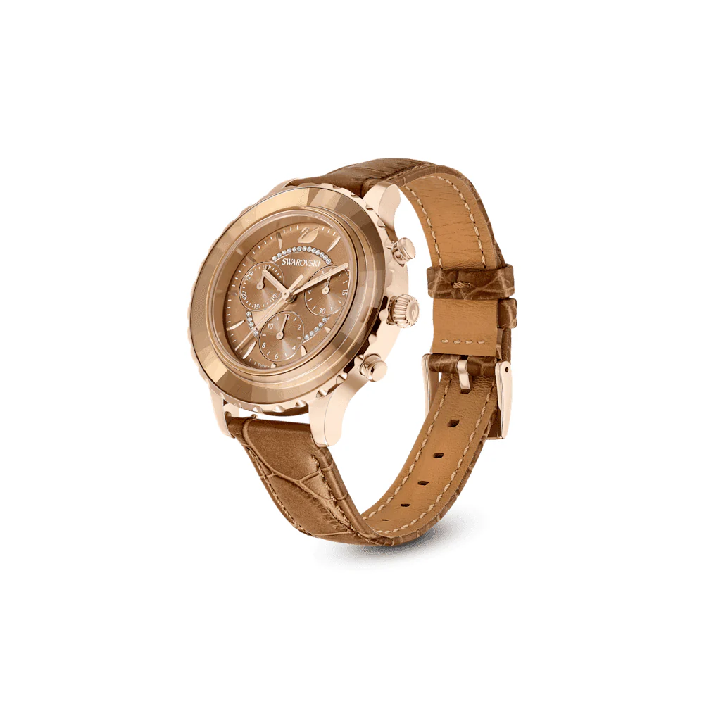 Swarovski Watch Octea Lux Chrono Brown - Image 2