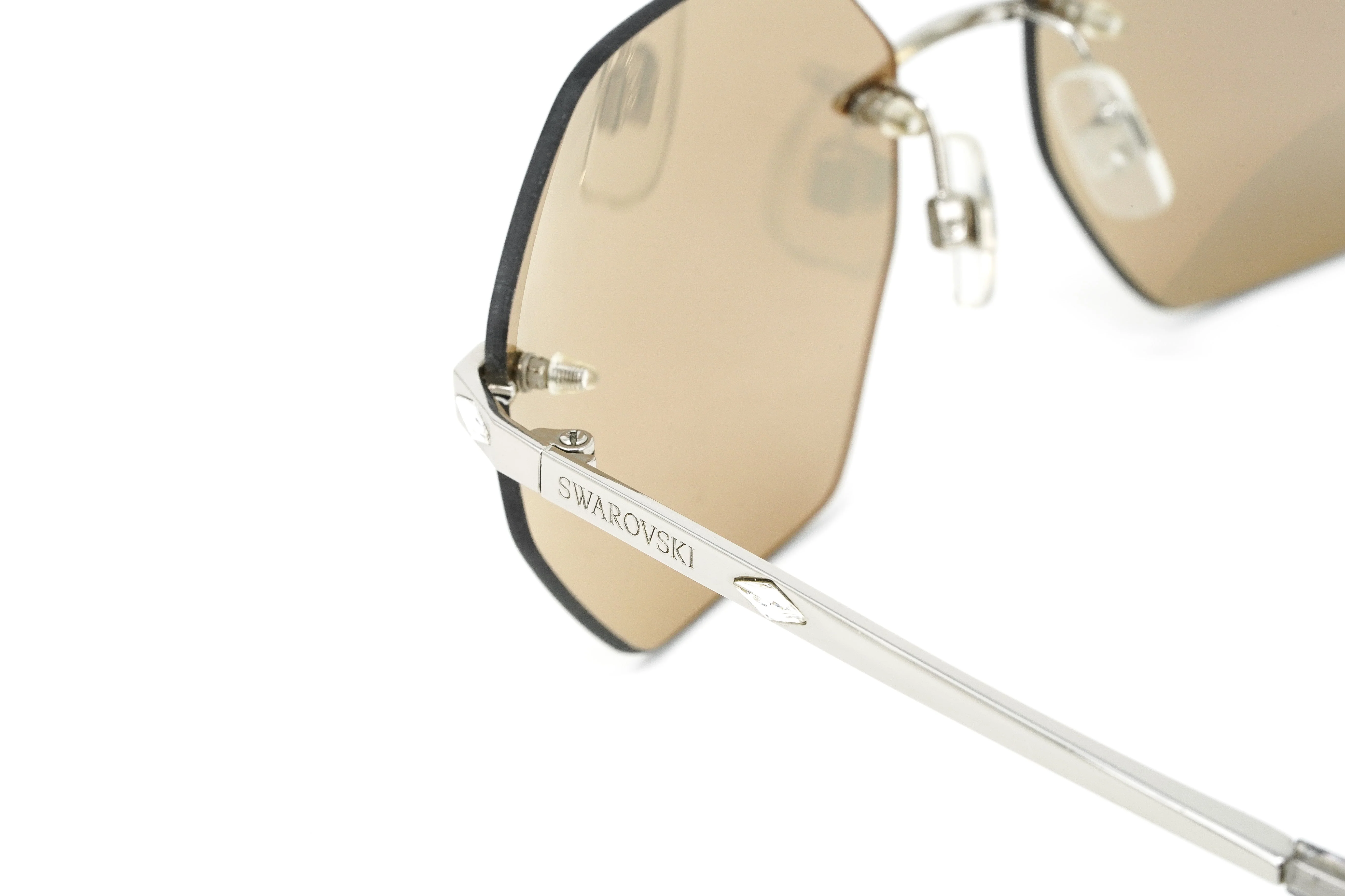 Swarovski Women's Sunglasses Hexagon Mirrored - Image 5