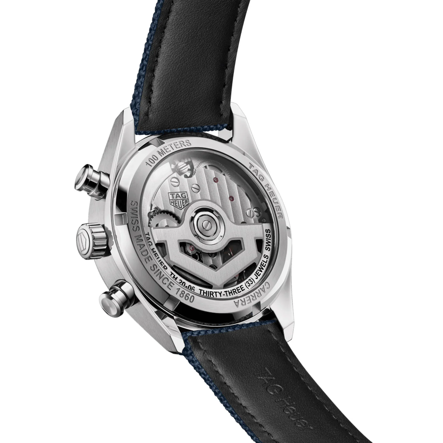 Tag Heuer Carrera Men's Blue Chronograph Skipper Watch - Image 3