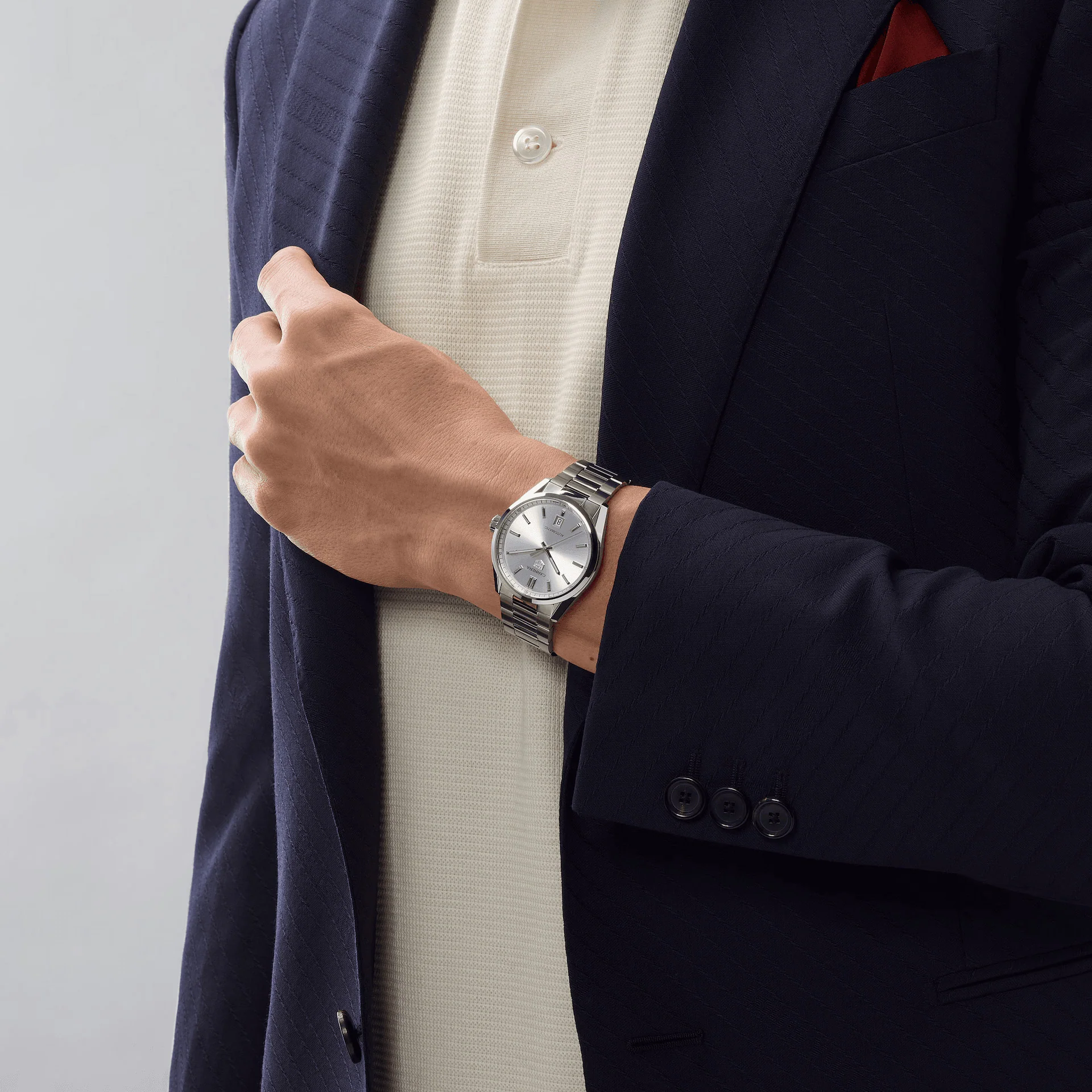 TAG Heuer Carrera Men's Silver Date Automatic Watch - Image 7
