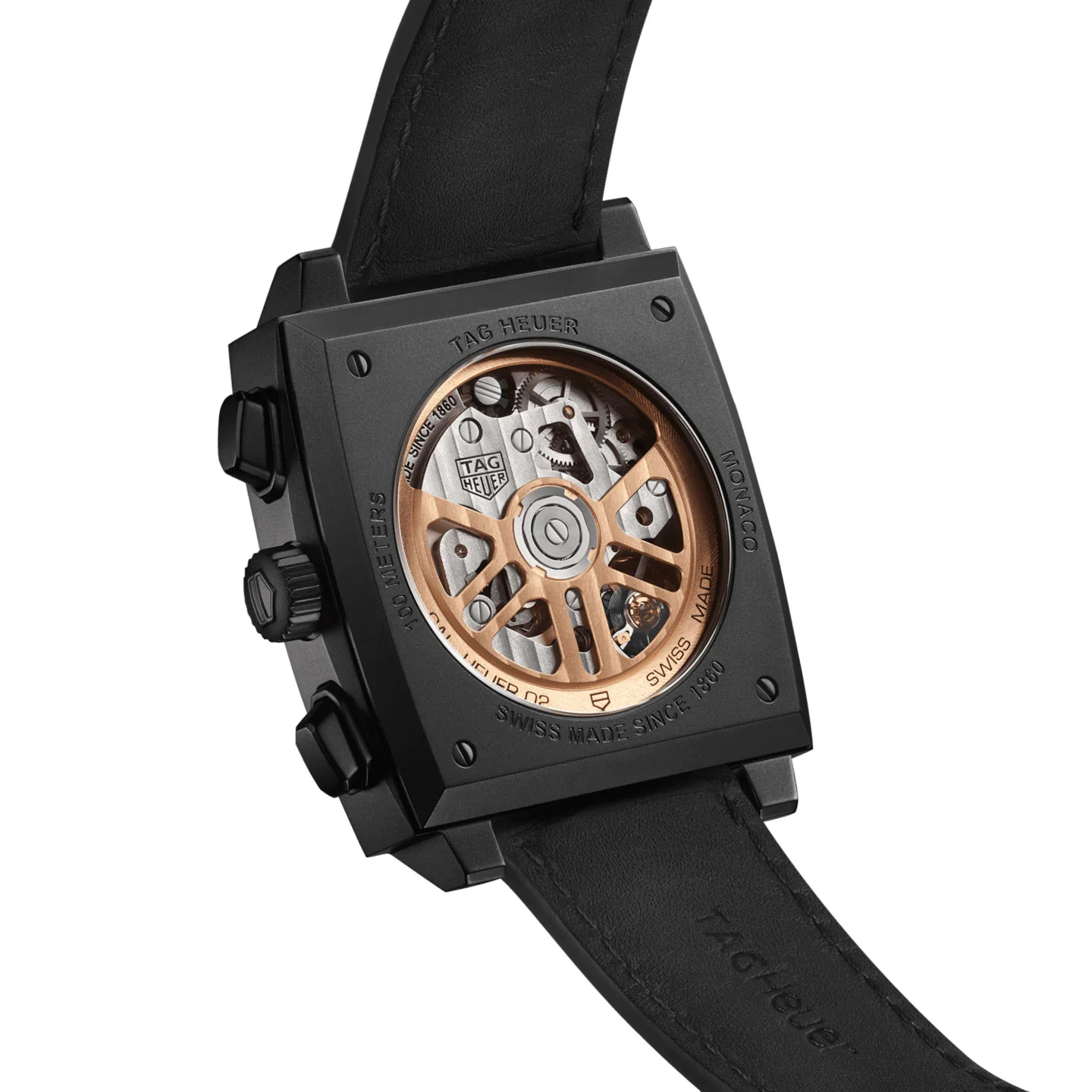 Tag Heuer Monaco Men's Black Special Edition Chronograph Watch - Image 3