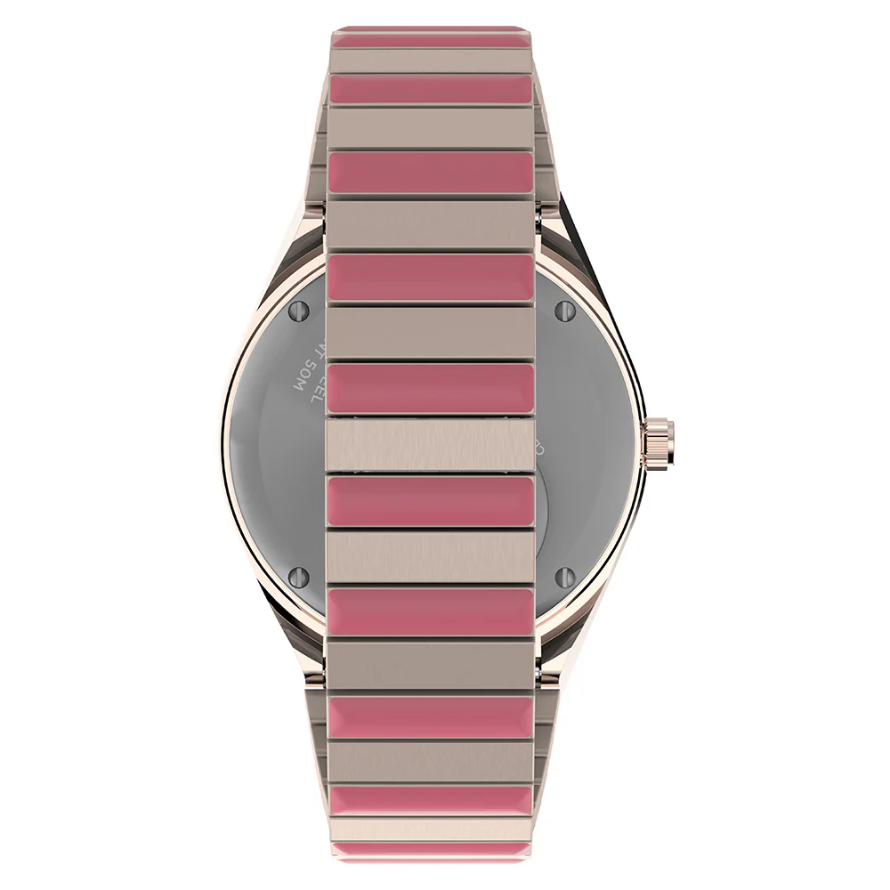Timex Diver Inspired Ladies Pink Watch - Image 4