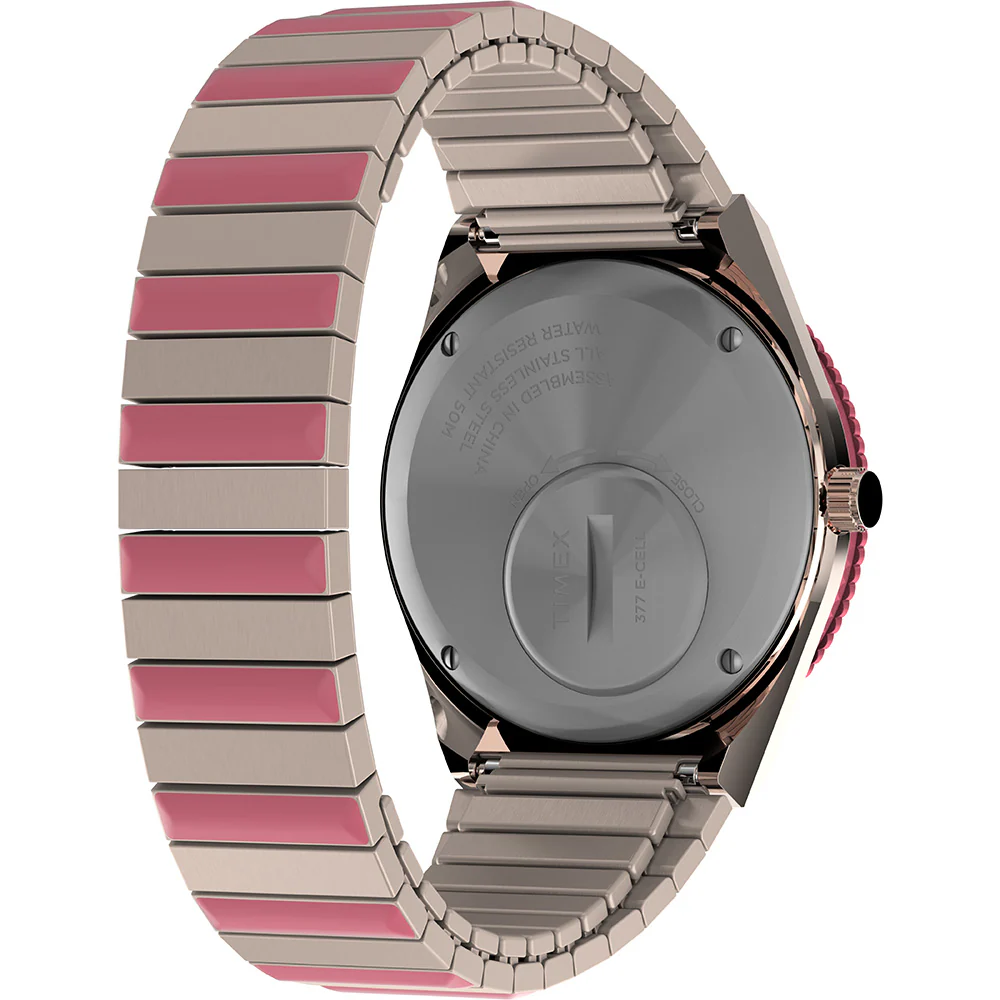 Timex Diver Inspired Ladies Pink Watch - Image 5