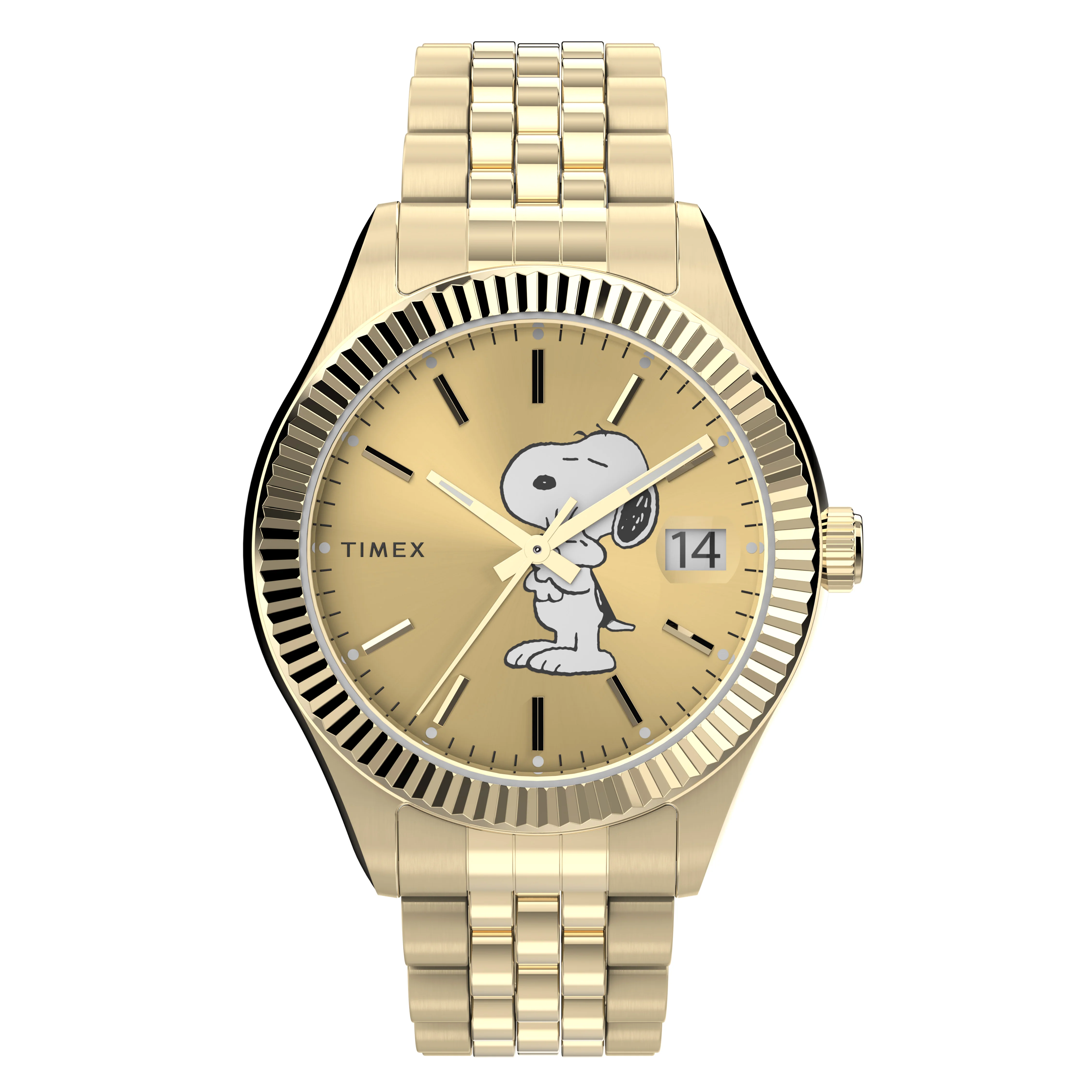 Timex Peanuts Legacy Ladies Gold Watch