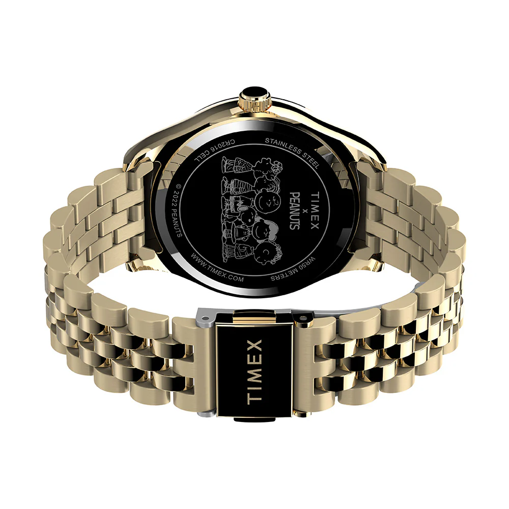 Timex Peanuts Legacy Ladies Gold Watch - Image 5