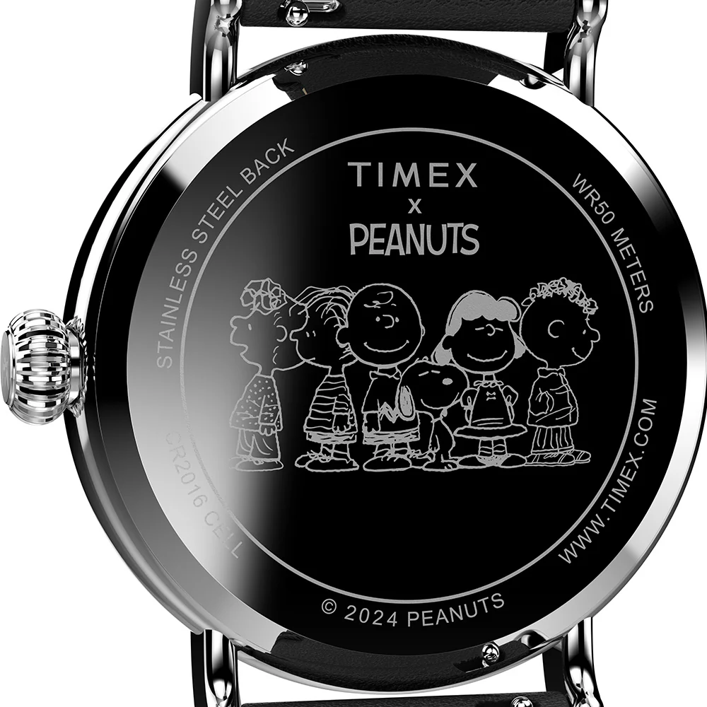 Timex Peanuts Waterbury Standard Men's Silver Watch - Image 2