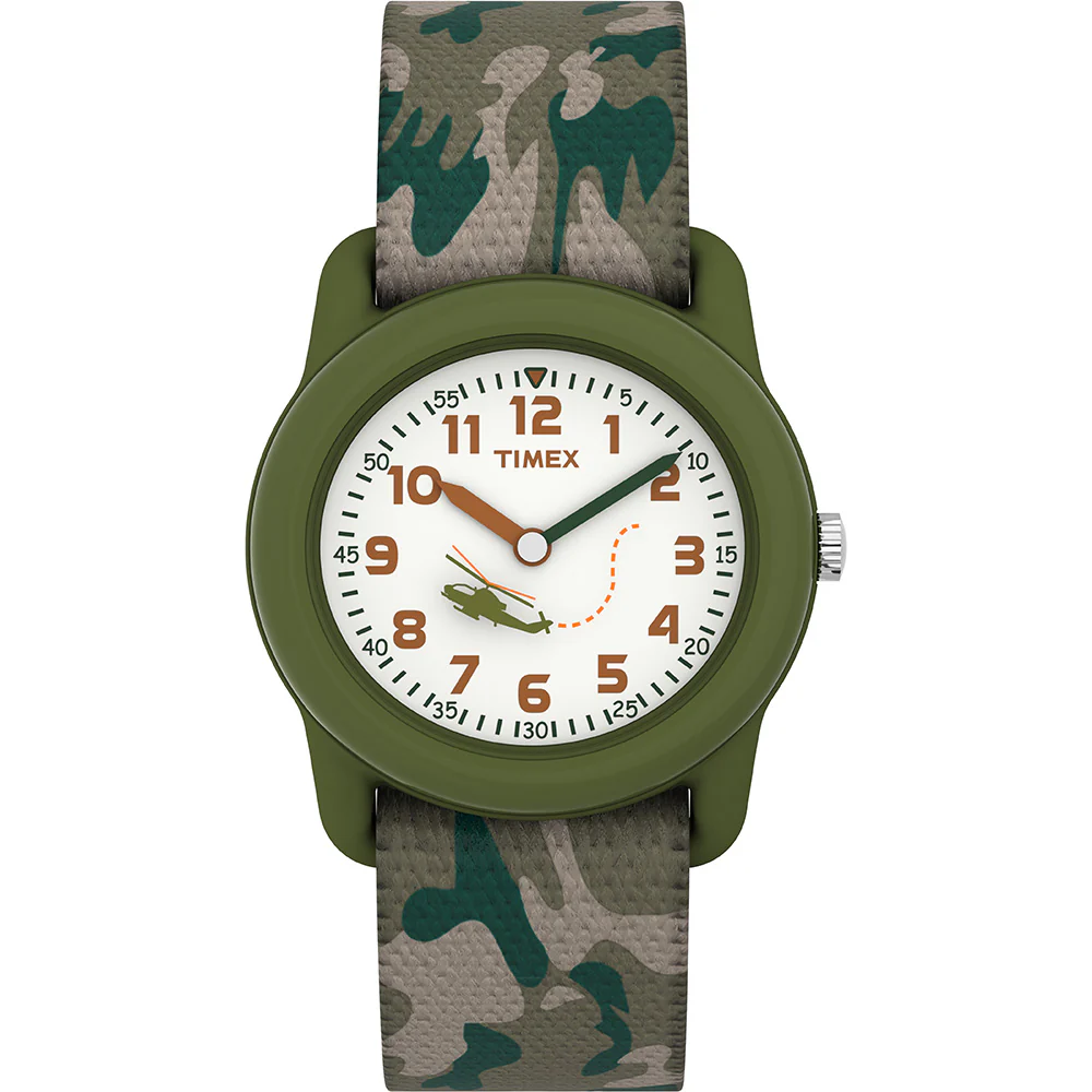 Timex Time Teacher Youth White Watch