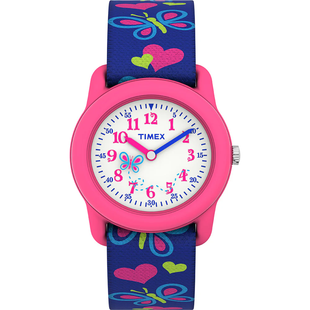 Timex Time Teacher Youth White Watch