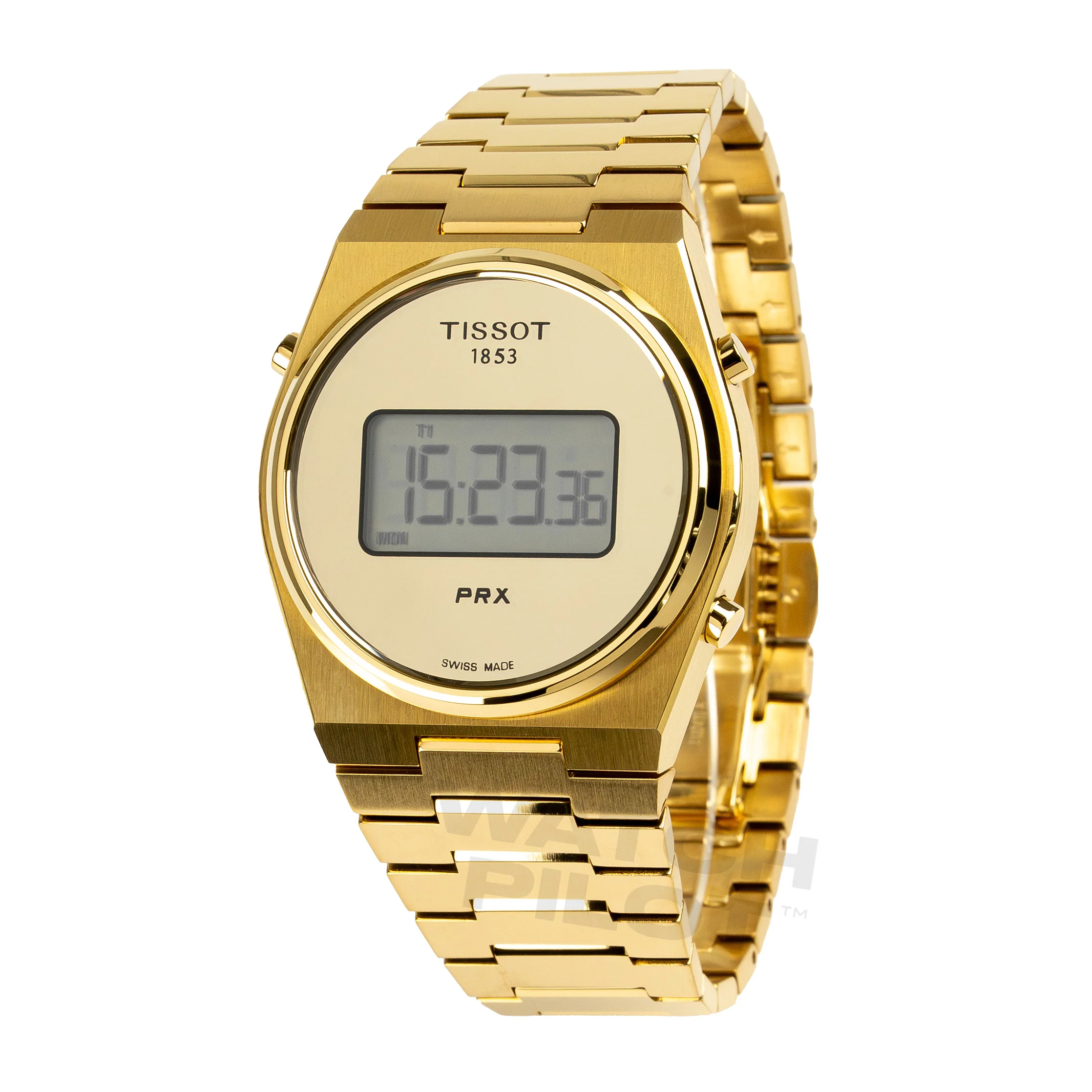 Tissot PRX Digital Men's Gold Watch