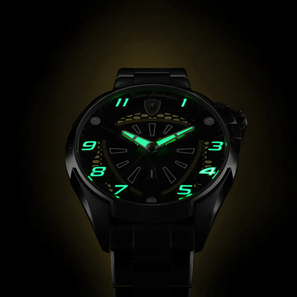 Tonino Lamborghini Shock ABS Men's Silver Watch - Image 5