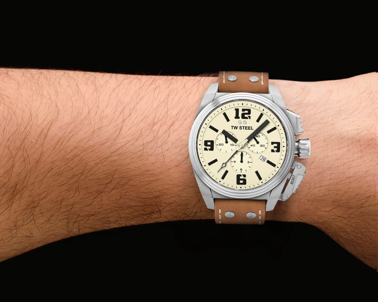 TW Steel Men's Brown Canteen Watch - Image 5