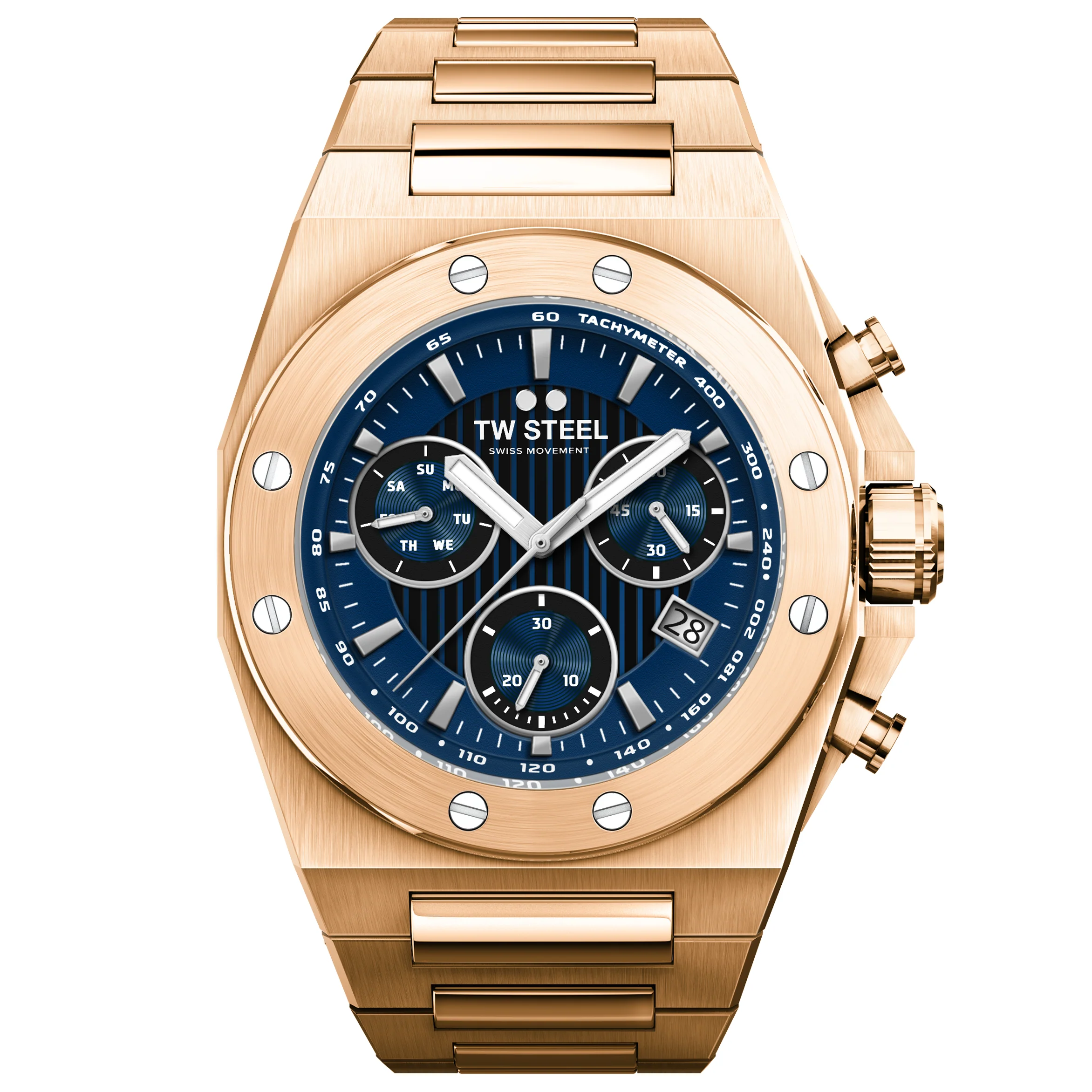 TW Steel Men's Rose Gold CEO Tech Watch