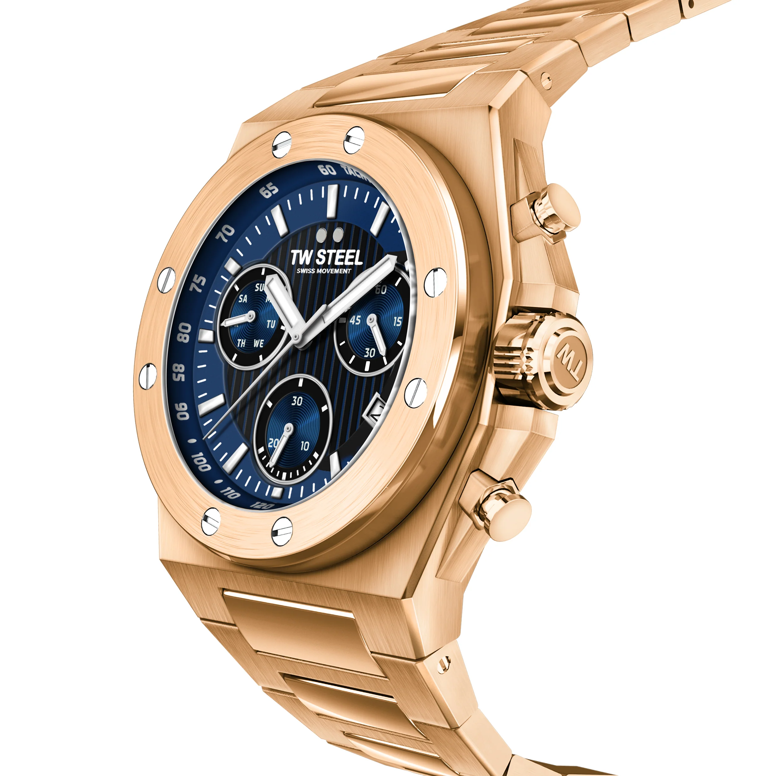 TW Steel Men's Rose Gold CEO Tech Watch - Image 4