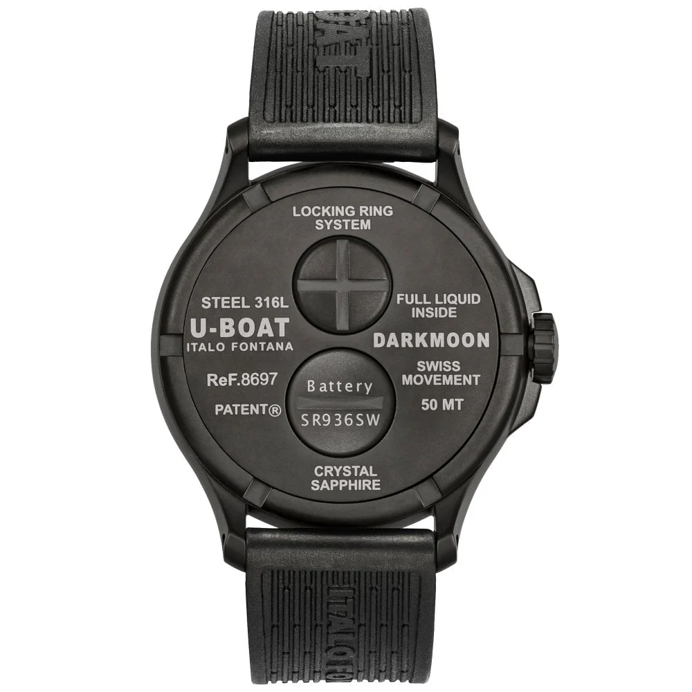 U-Boat Men's Cardinal Red Darkmoon Watch - Image 3