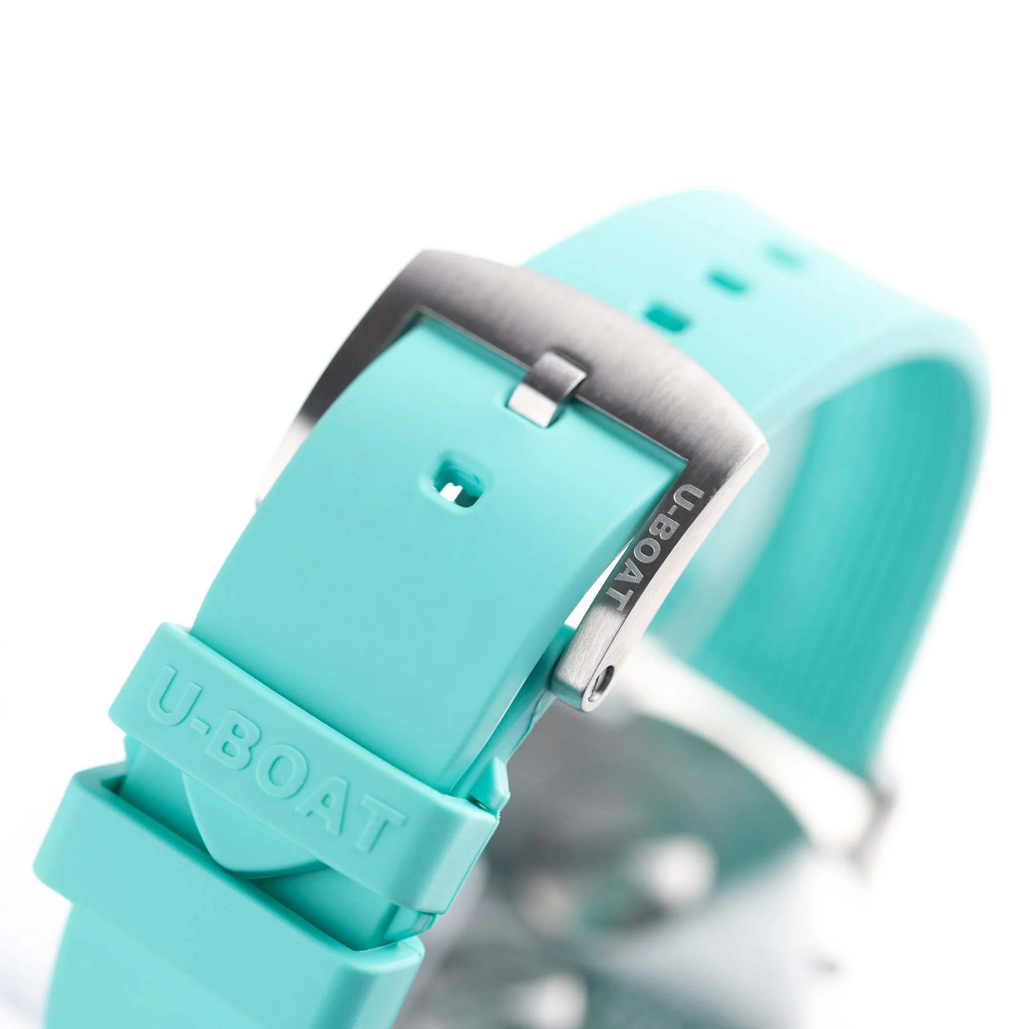 U-Boat 8966 Men's Darkmoon 44mm Aquamarine SS Watch - Image 2