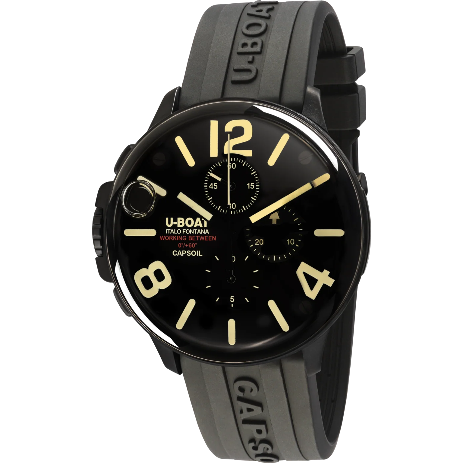U-Boat Capsoil Chronograph Oil Immersion Men’s Black Watch