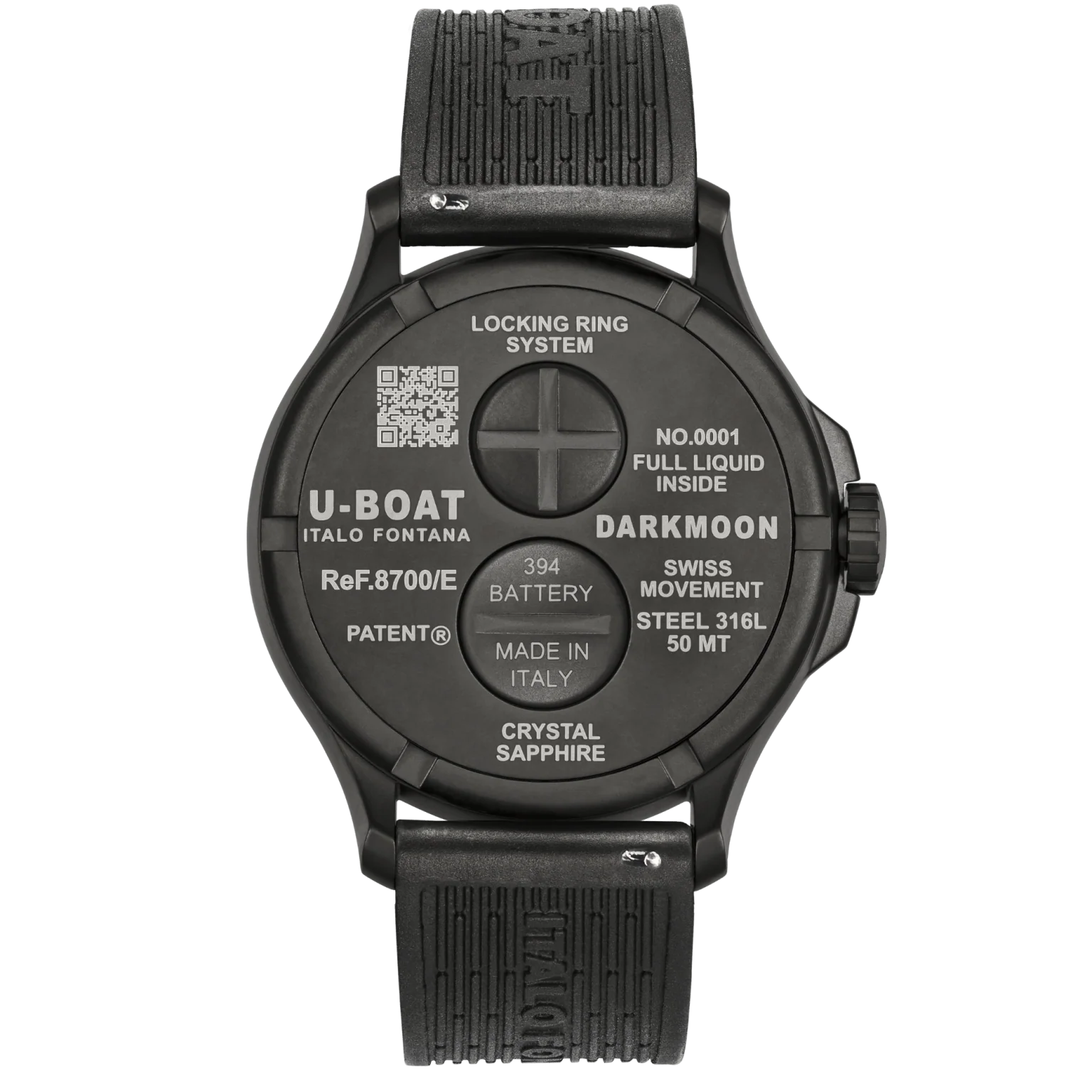 U-Boat Darkmoon Soleil Oil Immersion Men’s Blue Watch - Image 2
