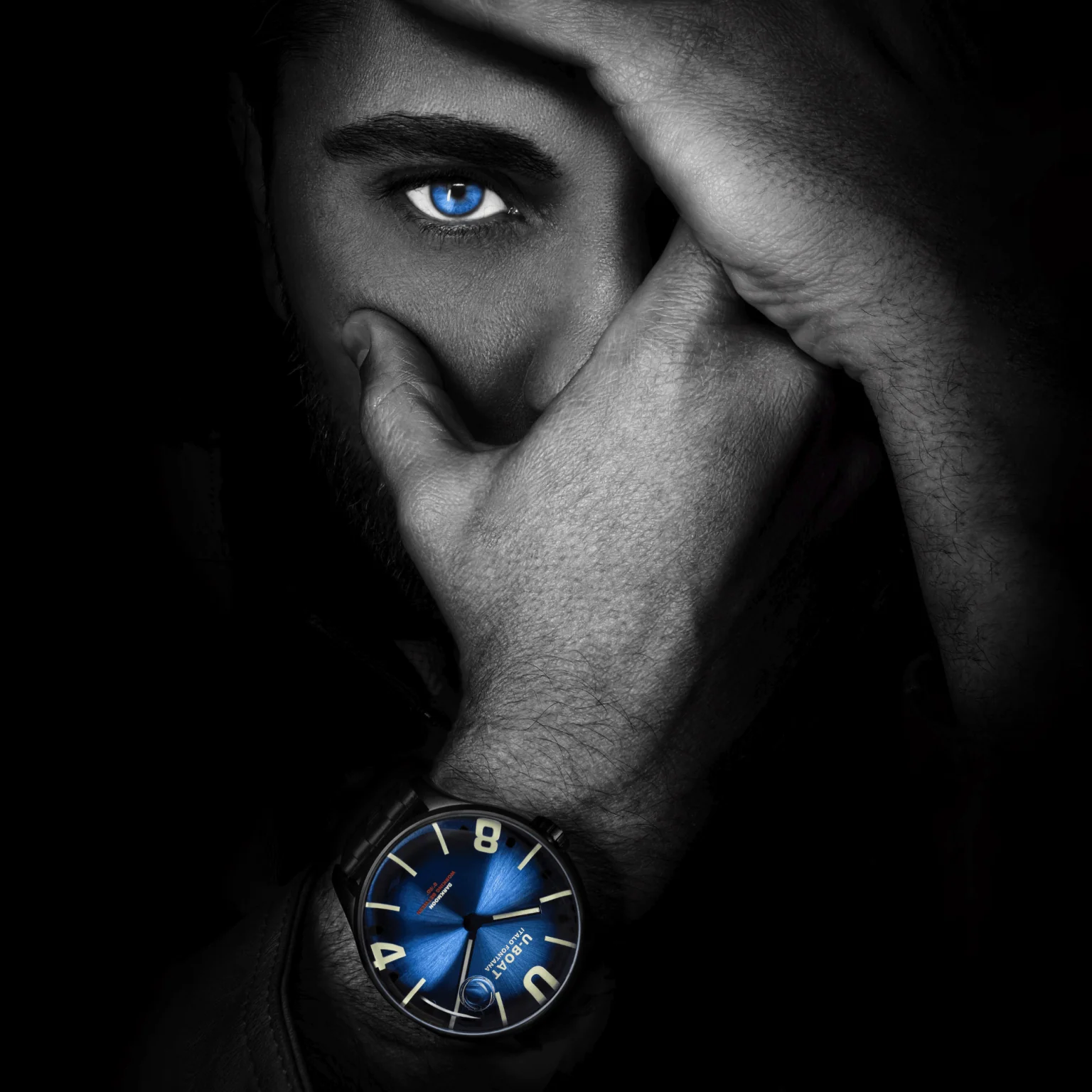 U-Boat Darkmoon Soleil Oil Immersion Men’s Blue Watch - Image 3
