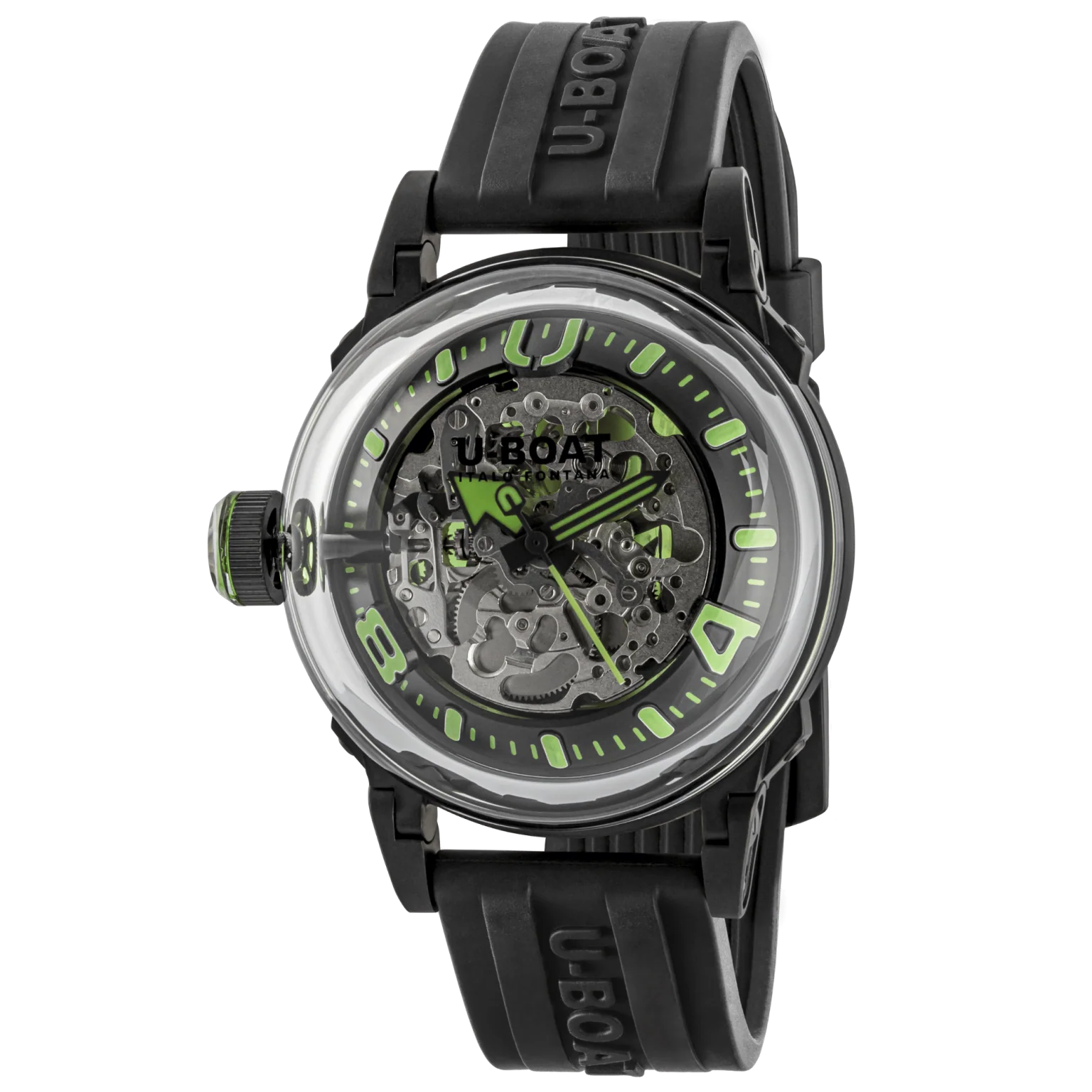 U-Boat U-65 Automatic Men's Black Green Watch