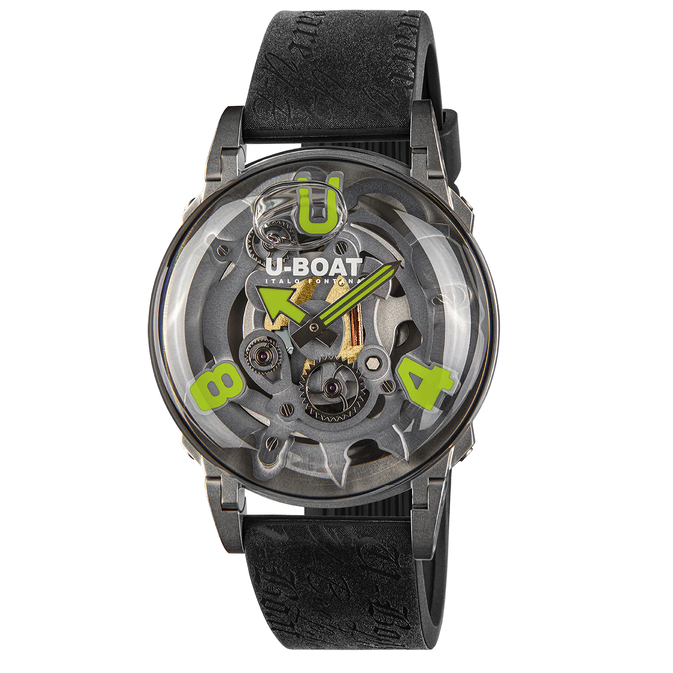 U-Boat U-65 Men’s Black Green Watch