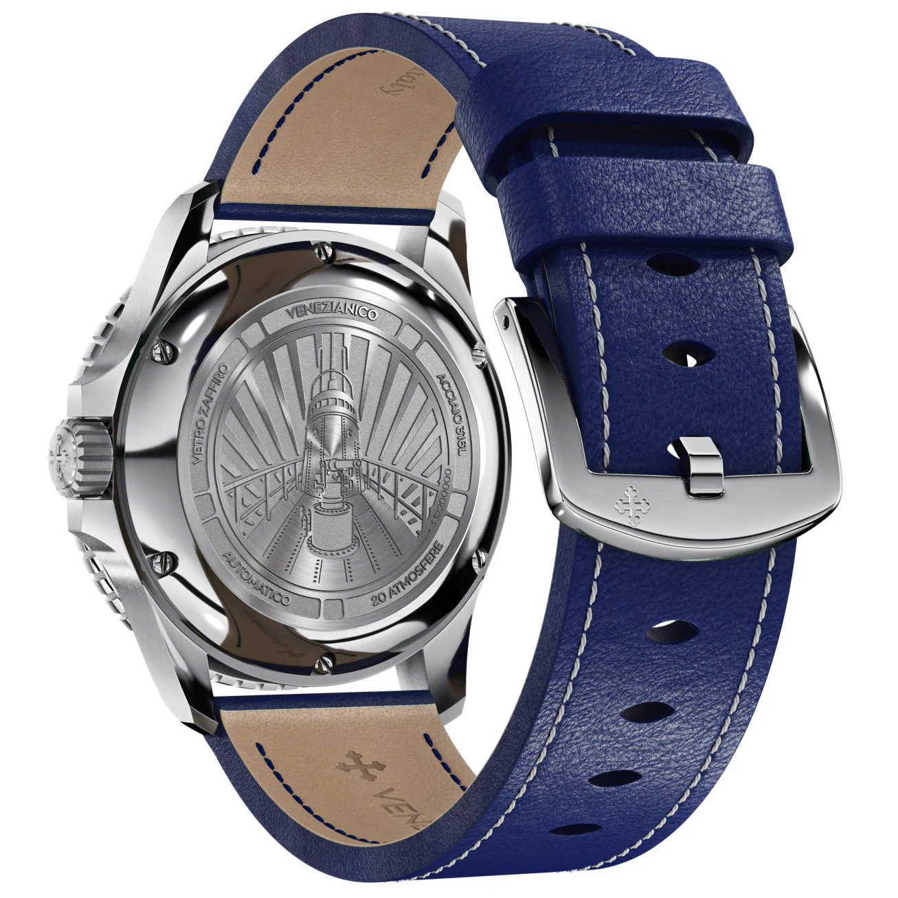 Venezianico Nereide 42 Men's Blue Watch - Image 4