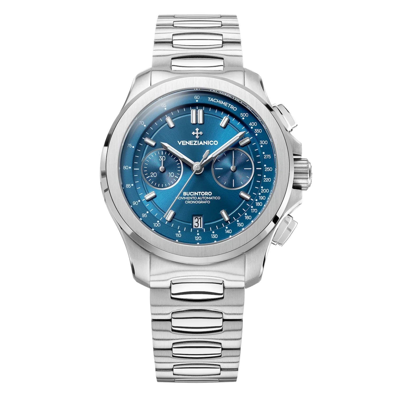Venezianico Automatic Chronograph Watch Bucintoro 40mm Blue