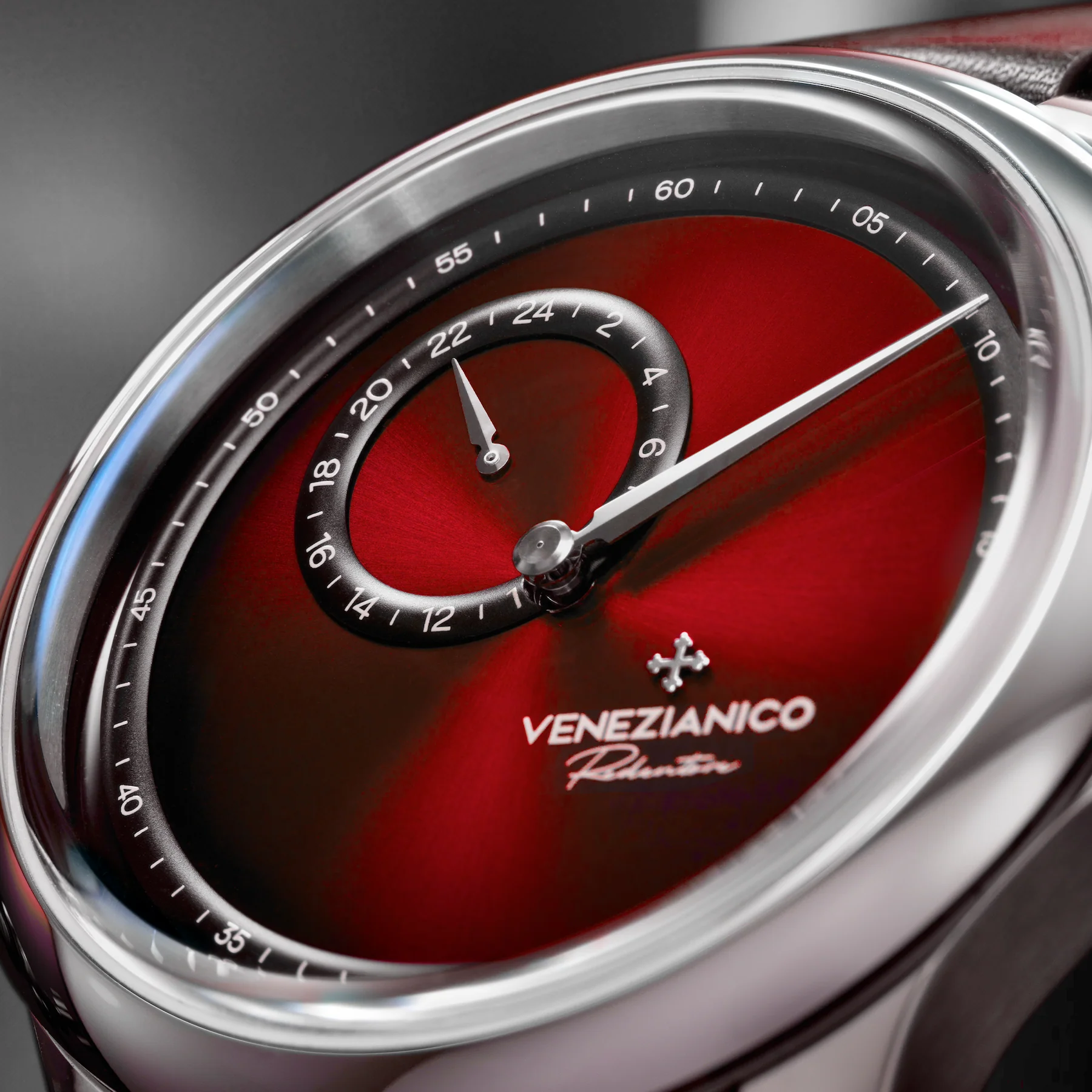 Venezianico Redentore Enigma Men’s Regulator Red Automatic Watch - Image 3