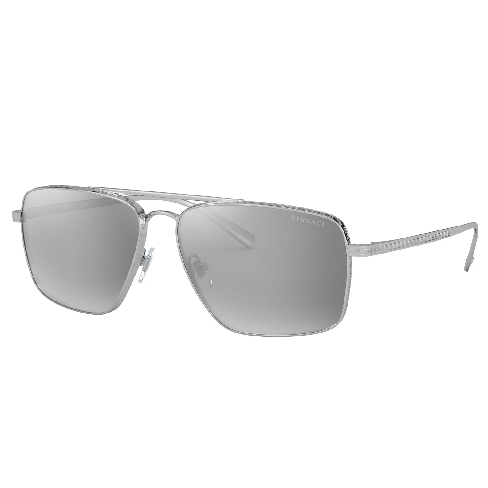 Versace (VER2) Men's Silver Sunglasses
