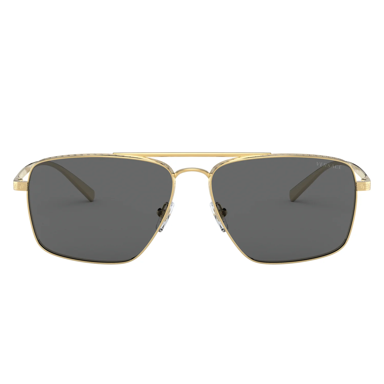 Versace (VER3) Men's Gold Sunglasses - Image 2