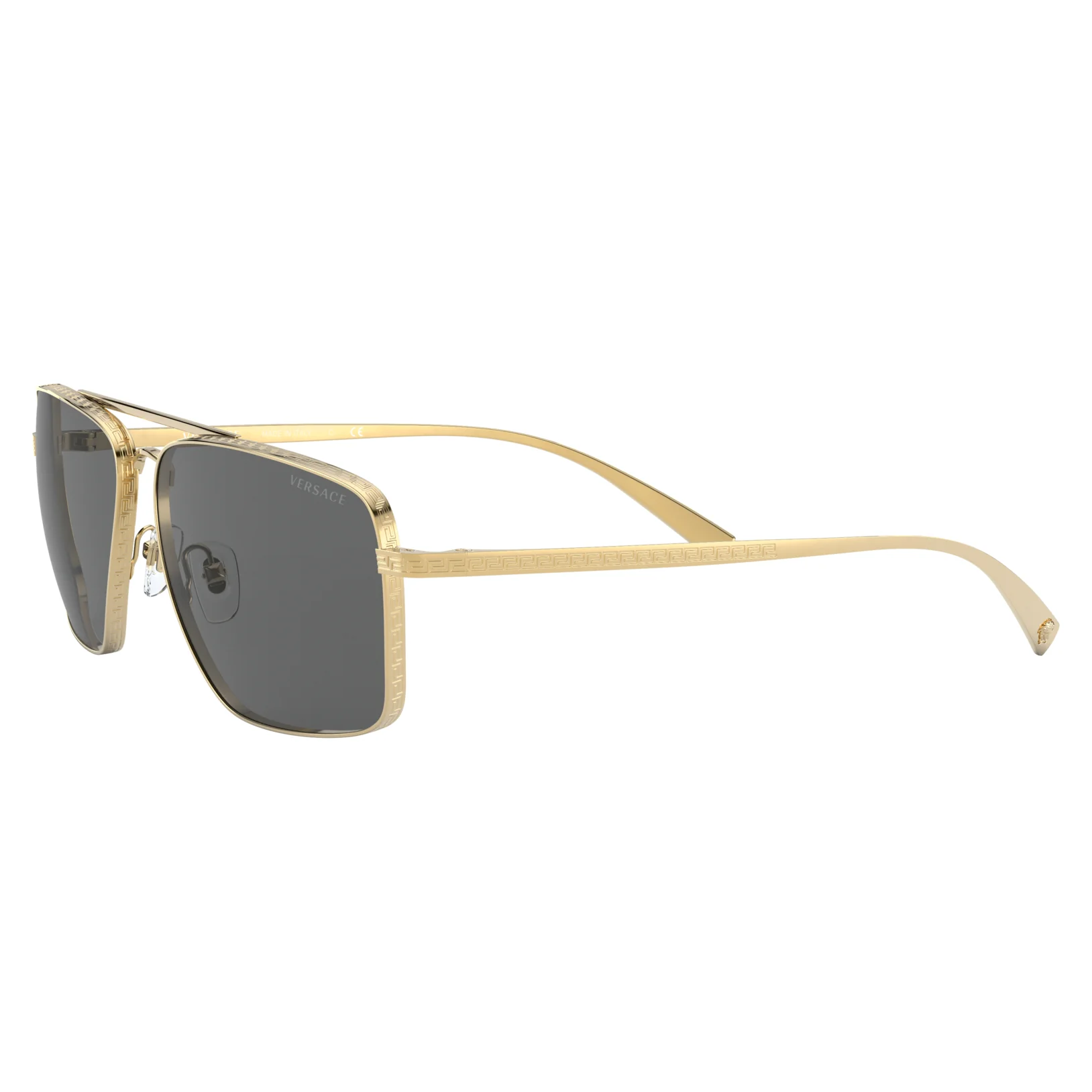 Versace (VER3) Men's Gold Sunglasses - Image 3