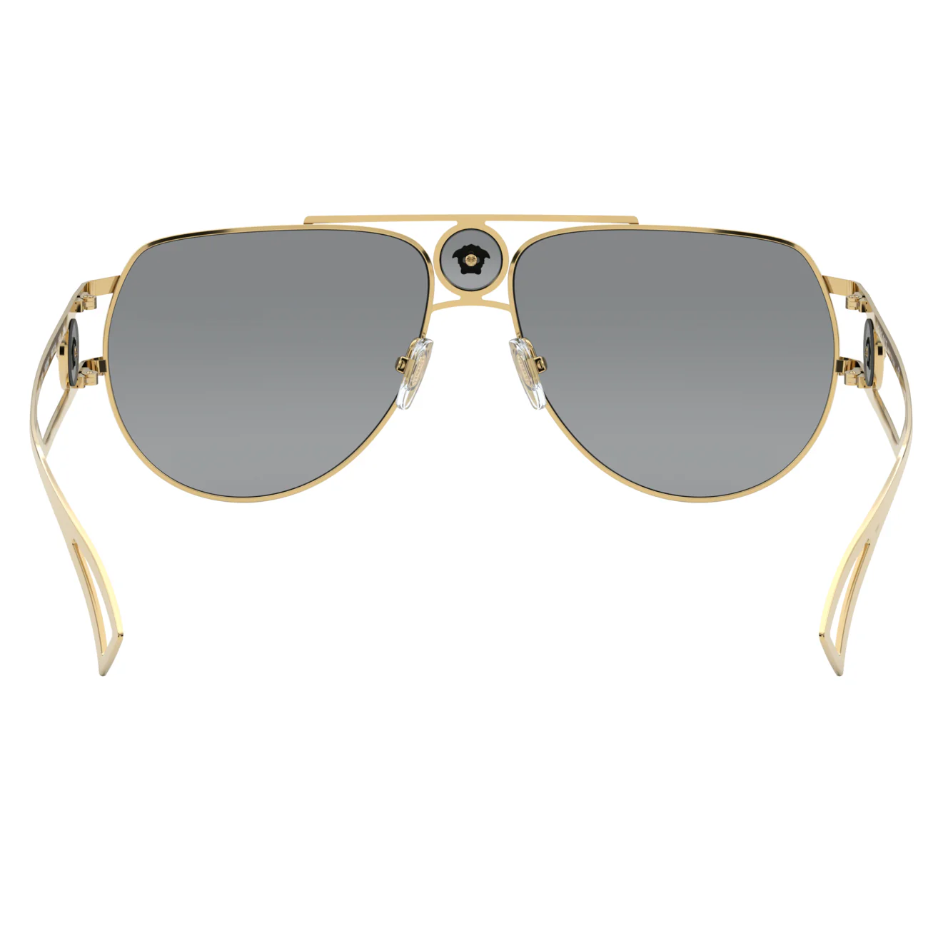 Versace (VER5) Men's Gold Sunglasses - Image 5