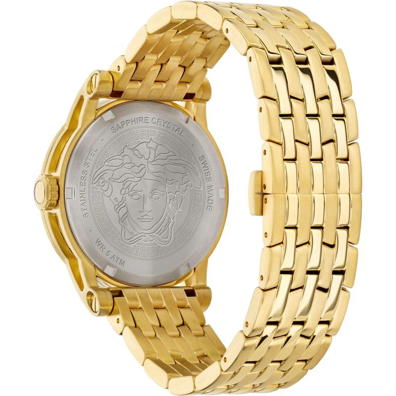 Versace Code IP2N Men's Gold Watch - Image 2