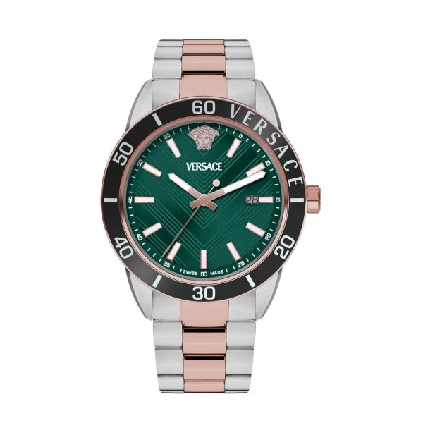 Versace Greca Urban Men’s Green Quartz Watch