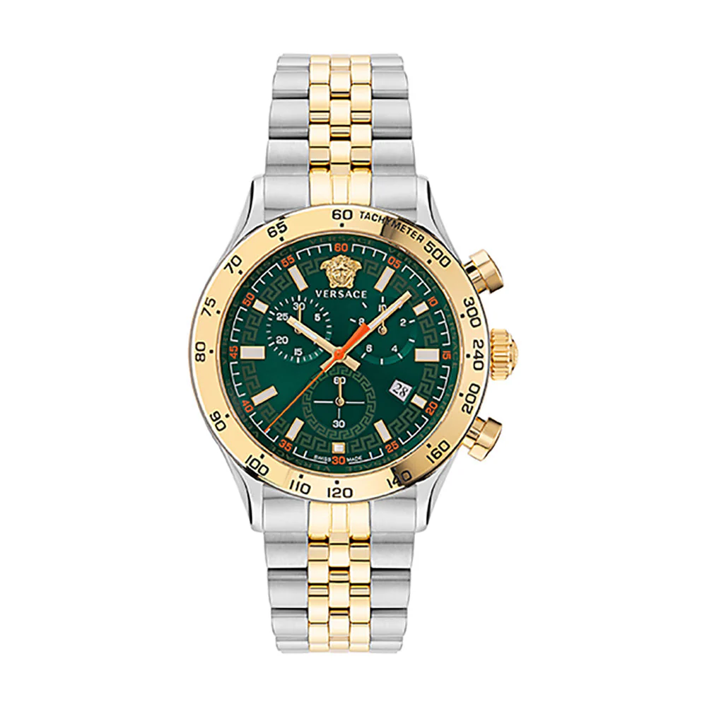 Versace Hellenyium Men's Two-Tone Watch - Image 5