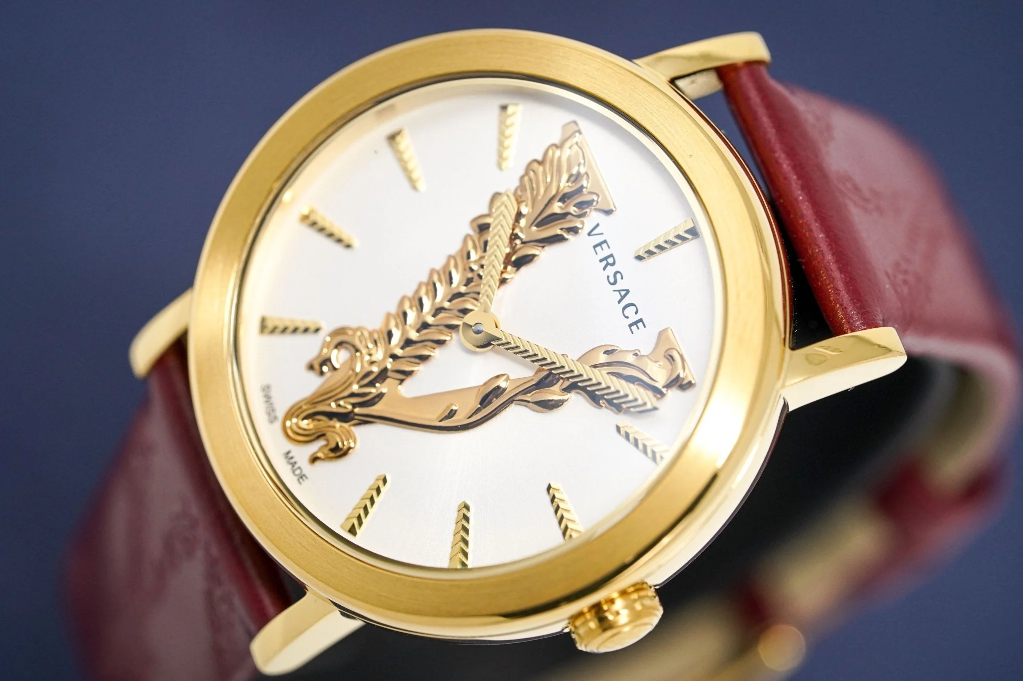 Versace Ladies Virtus Watch IP Gold - Image 2