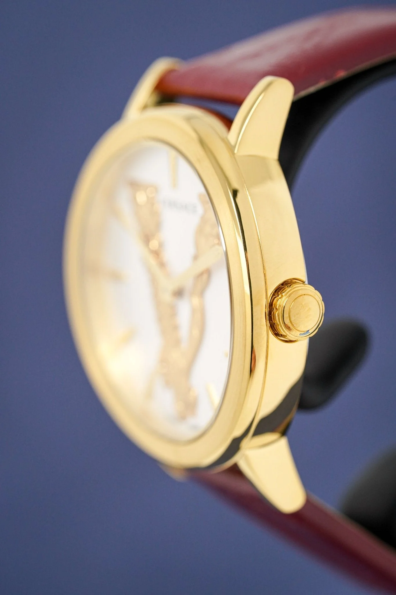 Versace Ladies Virtus Watch IP Gold - Image 4