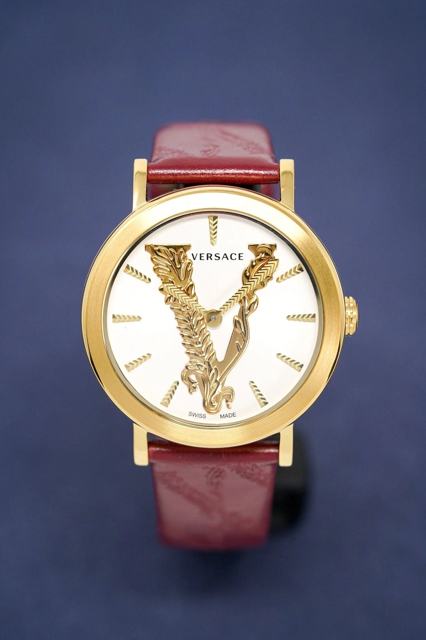 Versace Ladies Virtus Watch IP Gold - Image 6