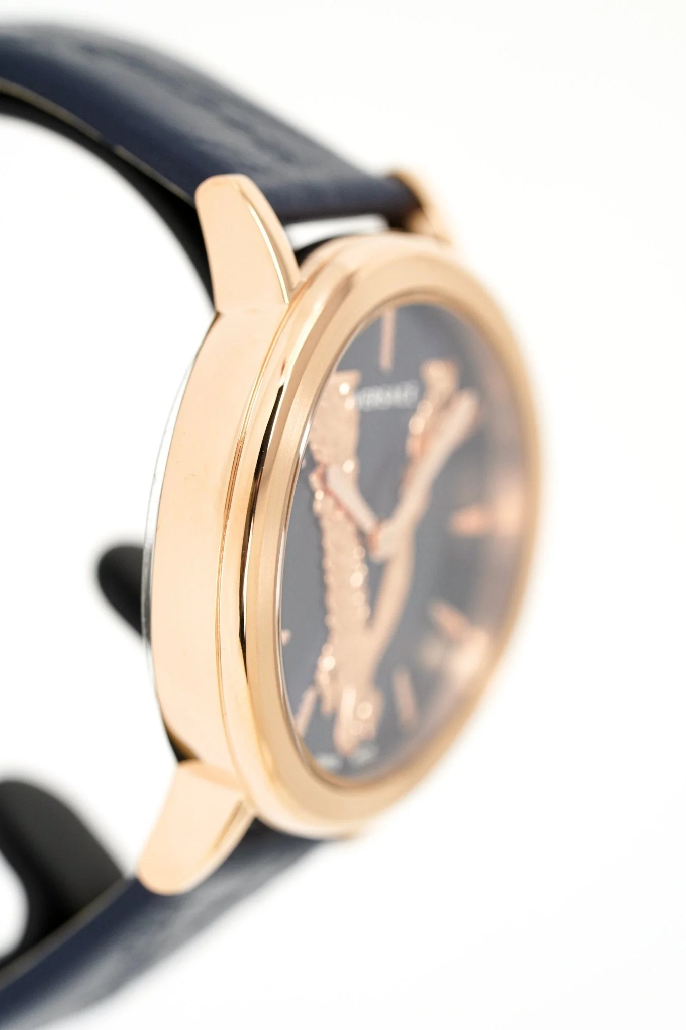 Versace Ladies Watch Virtus Blue IP Gold - Image 13