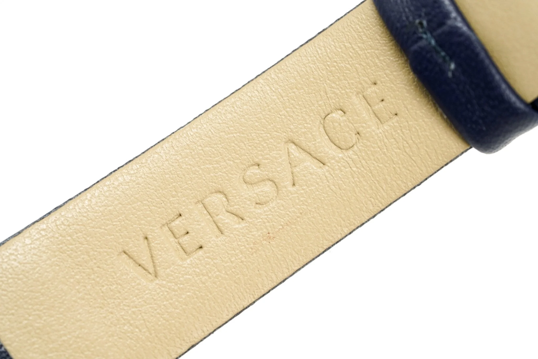 Versace Ladies Watch Virtus Blue IP Gold - Image 16