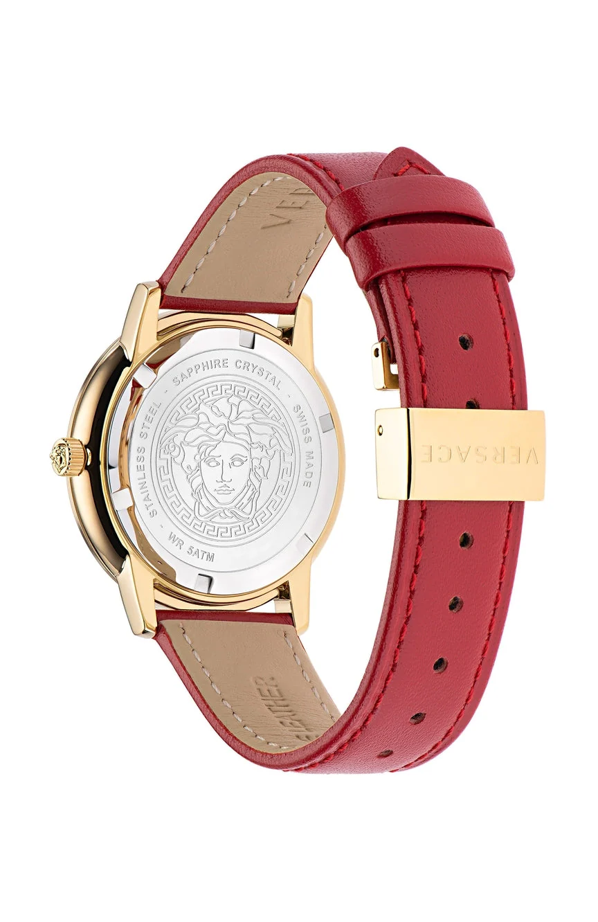 Versace Ladies Watch V-Tribute Red Diamond - Image 2