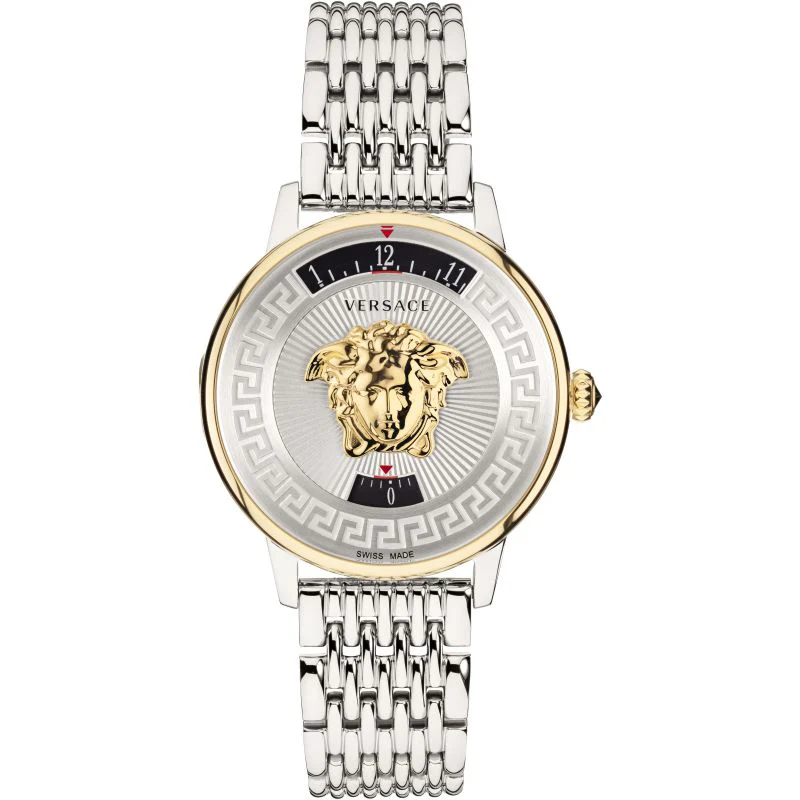 Versace Medusa Icon Ladies Silver Watch