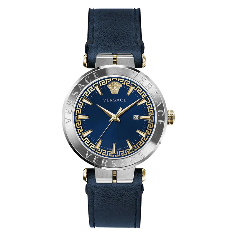 Versace Men's Watch Aion 44mm Blue Indigo