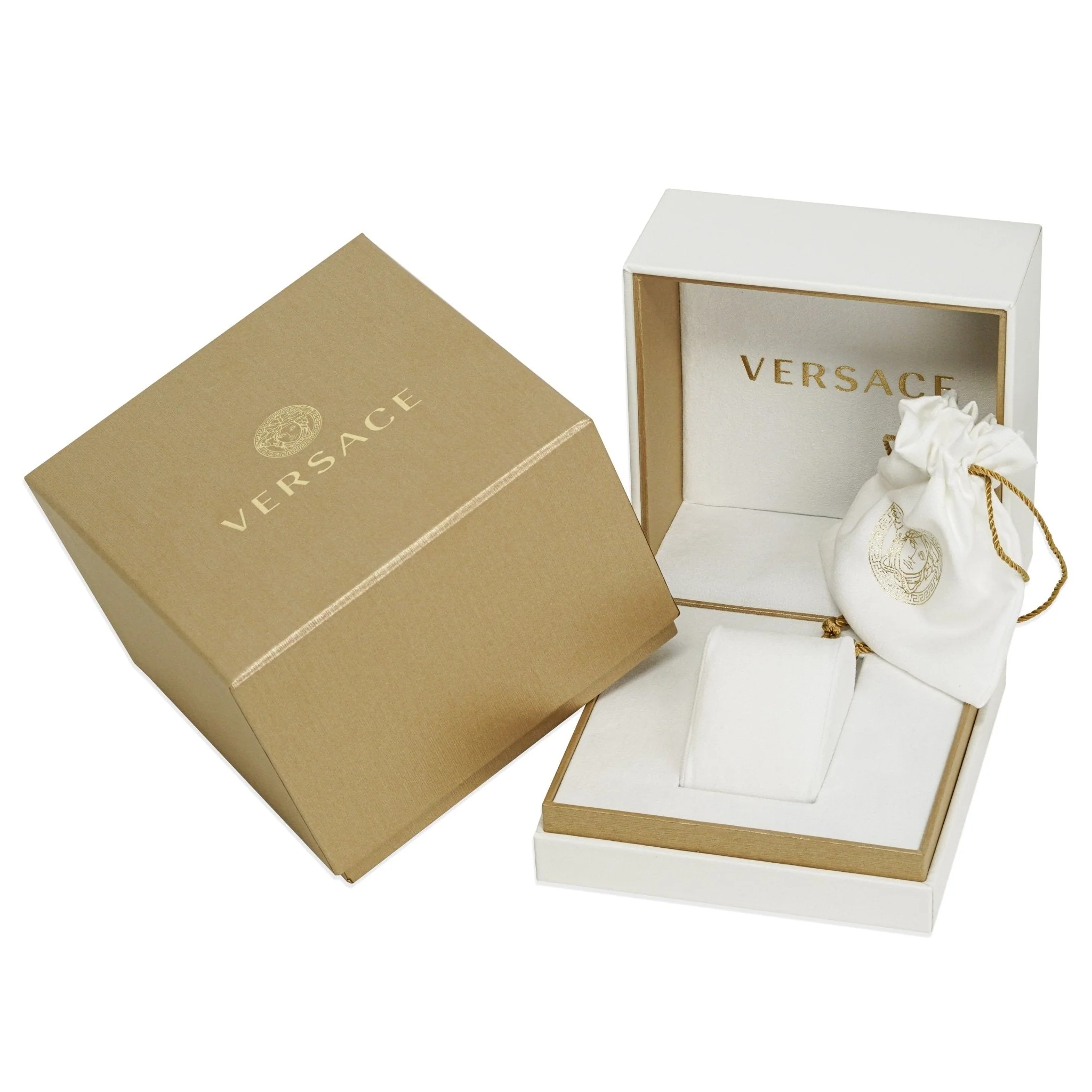 Versace Men's Watch Dylos Automatic Green Bracelet - Image 7