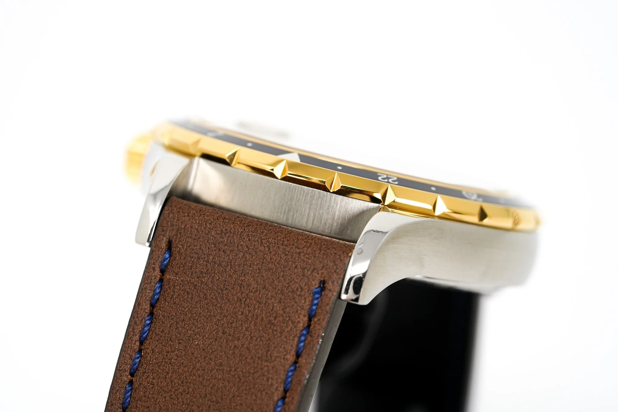 Versace Men's Watch Hellenyium GMT Blue Leather - Image 14