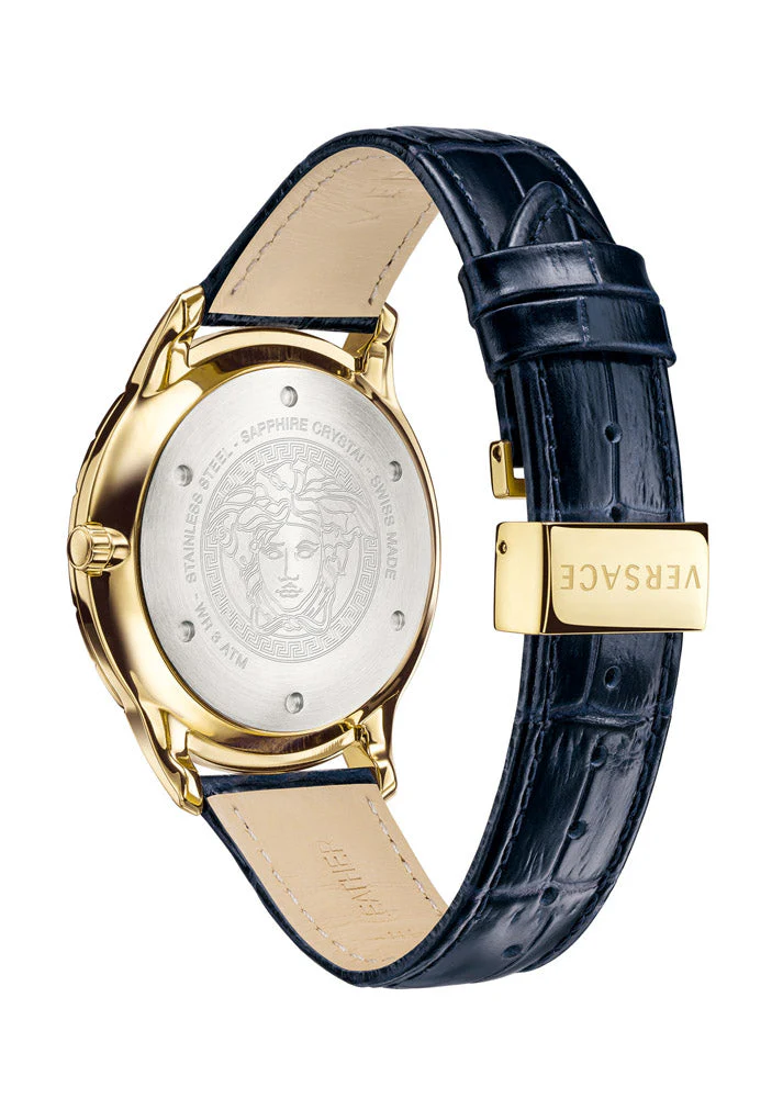 Versace Men's Watch Univers GMT Blue - Image 2