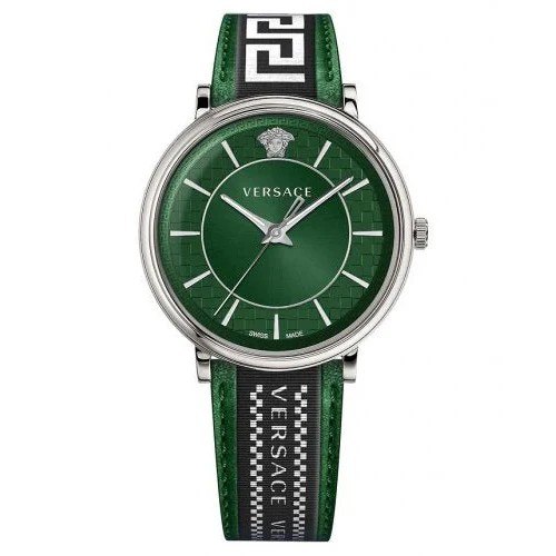 Versace Men's Watch V-Circle Dark Green