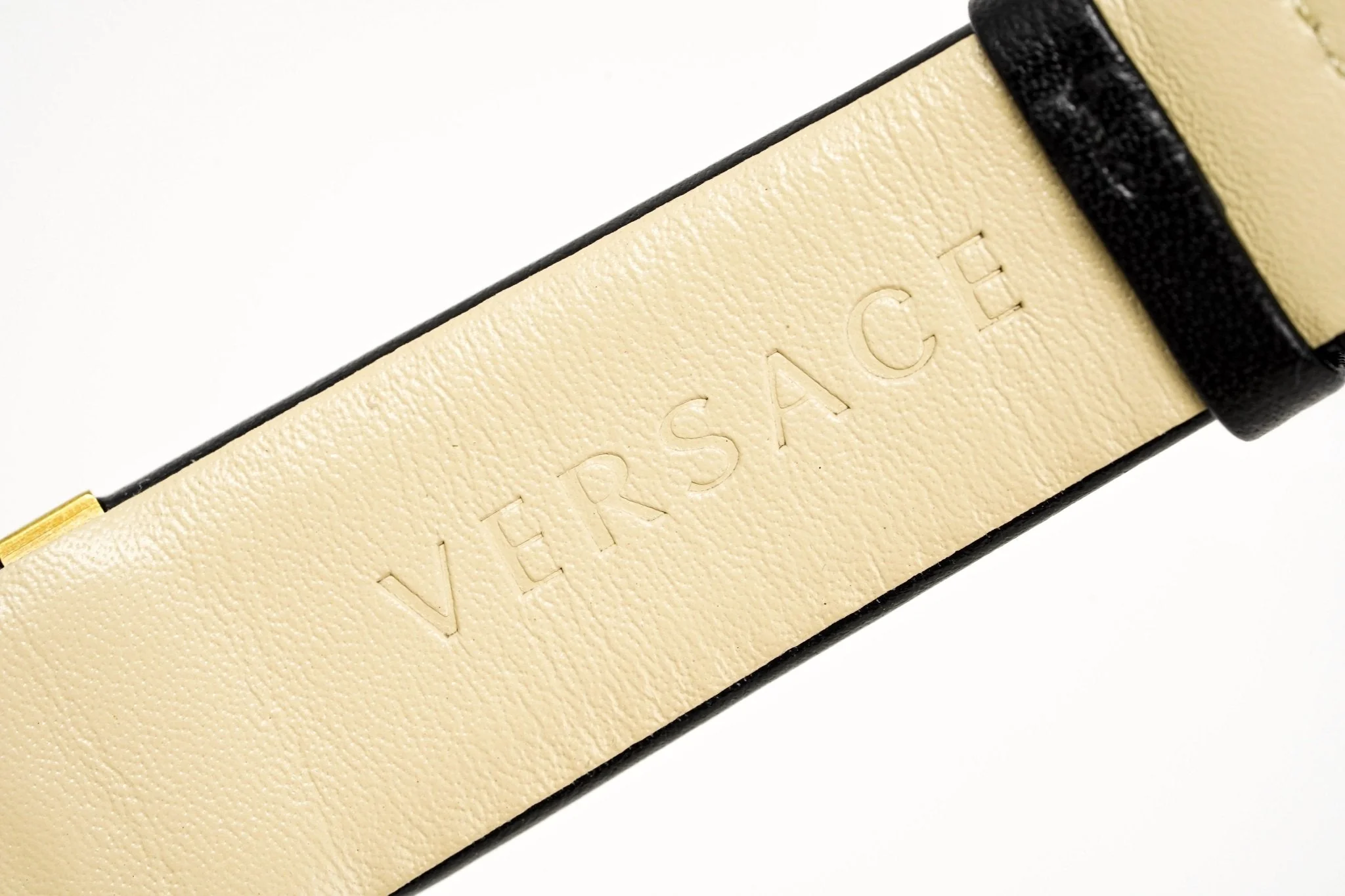 Versace Men's Watch V-Circle Gold Black - Image 13