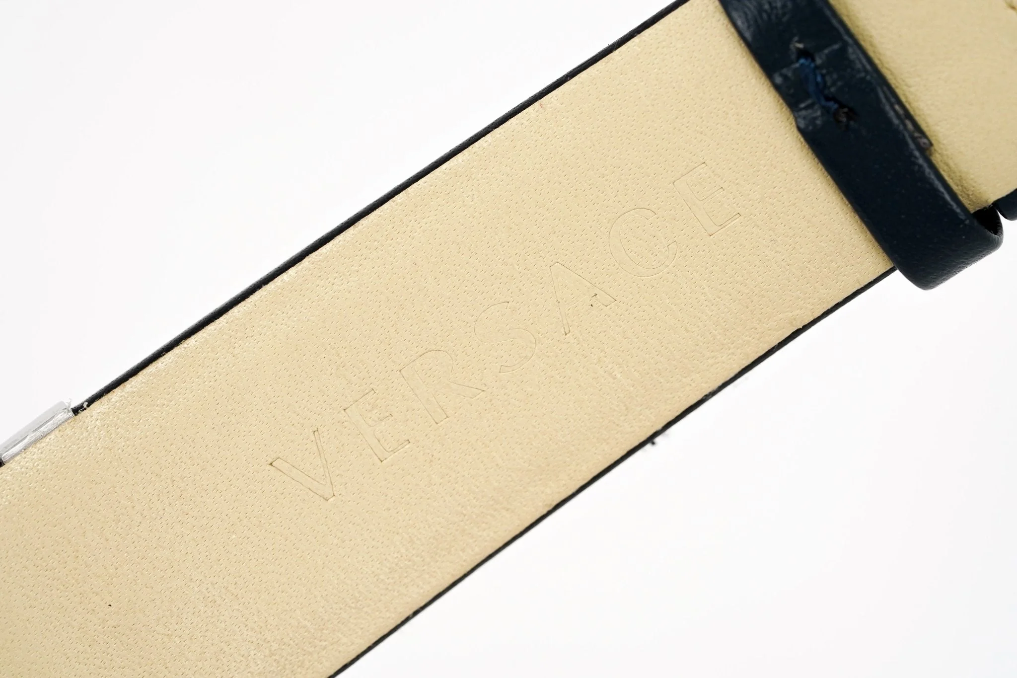 Versace Men's Watch V-Circle Small Seconds Blue - Image 16